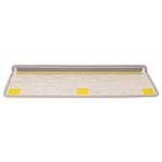 vidaXL Tapis d'escalier autocollants aspect sisal 15 Pièces 65x21x4 cm