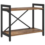 vidaXL Étagère Bois ancien 60 x 30 x 50 cm Bois d'ingénierie
