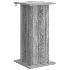 vidaXL Support de Plante Sonoma gris 30 5 x 30 x 60 5 cm