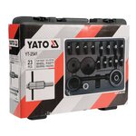 Yato jeu d'adaptateur de roulement de roue avant