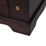 vidaXL Coffre vintage de rangement bois 66 x 38 x 40 cm