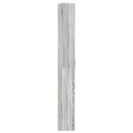 vidaXL Armoire Gris Sonoma 55x25x189 cm en bois d'ingénierie