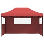 vidaXL Tente de fête 292 x 440 x 315 cm Bordeaux Tissu Oxford