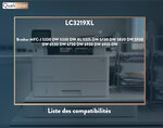 Qualitoner - 4 cartouche compatible pour brother lc3219xl lc 3219 xl noir + cyan + magenta + jaune (livres)