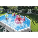 Intex kit piscine prism frame ovale tubulaire (l)5,03 x (l)2,74 x (h)1,22m