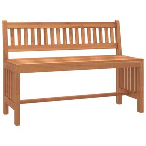vidaXL Banc de jardin 110 cm bois massif d'eucalyptus