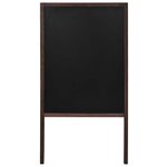 Tableau double face bois de cèdre autoportant 60 x 80 cm noir 02_0045437