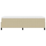 vidaXL Lit à ressorts avec matelas gris vert clair  80 x 200 cm  en velours côtelé.