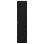 vidaXL Haut de meuble en chêne noir 45x42.5x185 cm Bois d'ingénierie
