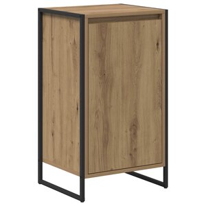 vidaXL Buffet Chêne artisan 43 x 36 x 75 5 cm Bois d'ingénierie