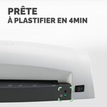 Plastifieuse à Chaud Lunar Format A3 pour Pochette Gris lumière FELLOWES