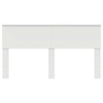 vidaXL Tête de lit Blanc 160 cm Bois d'ingénierie
