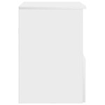 vidaXL Armoire de salle de bain Blanc 30 x 41 x 50 cm