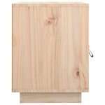 vidaXL Tables de chevet 2 Pièces 40x34x45 cm Bois de pin massif
