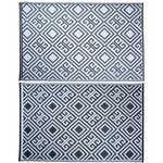 Esschert Design Tapis d'extérieur 120x186 cm Graphique OC12