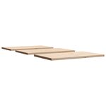 vidaXL Dessus de table 3 Pièces 80x47x2 5cm rectangulaire bois pin massif