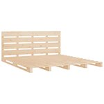 vidaXL Cadre de lit 200x200 cm bois de pin massif