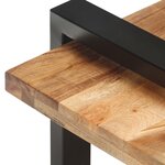 vidaXL Meuble TV 90x40x40 cm Bois d'acacia solide
