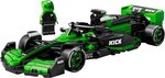 LEGO Speed Champions - Modèle de F1 KICK Sauber Team C44 - 77247 : Construisez et Exposez Votre Voiture de Course