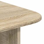 vidaXL Table basse Chêne Sonoma 93 x 53 x 33 cm Bois d'ingénierie