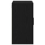 vidaXL Armoire murale Chêne noir 60x31x60 cm Bois d’ingénierie