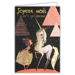 Carte Joyeux Noël avec Enveloppe Blanche 12x17cm