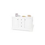 Pinolino Ensemble Economique Emilia 2 pièces  lit de bébé évolutif commode à langer extra large