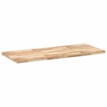 vidaXL Dessus de bureau non traité 120x60x4 cm bois d'acacia massif