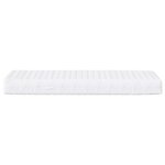 vidaXL Matelas en mousse pour enfants blanc 80x160 cm dureté H2 H3