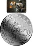 Pièce de monnaie en Palladium 12 Dollars g 0.031 (1/1000 oz) Millésime 2026 SIS BELLADONNA 1/1000 (PRÉCOMMANDE)