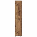 vidaXL Haut Armoire avec étagère FLORIN Bois ancien 60 x 35 x 182 cm
