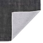vidaXL Tapis de couloir lavable pliable Anthracite 80x300 cm Polyester