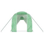 vidaXL Serre avec cadre en acier vert 48 m² 24x2x2 m