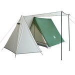 vidaXL Tente de camping 3 personnes vert imperméable