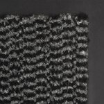 vidaXL Paillasson rectangulaire 80 x 120 cm Anthracite
