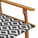 vidaXL Mobilier de jardin 2 Pièces Blanc 67 x 78 x 73cm