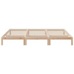 VidaXL Cadre de lit familial sans matelas 270x200cm bois massif de pin
