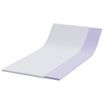 vidaXL Surmatelas en mousse à mémoire 120 x 200 cm Thick Doux Blanc