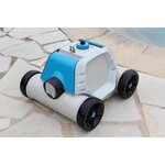 BESTWAY Robot électrique pour nettoyage piscine Thetys HJ1005 - Fond plat - A batterie - 6 x 3 m