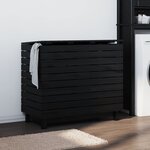 vidaXL Panier à linge 88 5x44x76 cm bois massif de pin