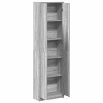 vidaXL Armoire Sonoma gris 55 x 25 x 189 cm Bois d'ingénierie