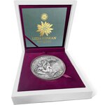 Pièce de monnaie en Argent 10000 Francs g 1000 (1 Kg) Millésime 2024 Celestial Beauty LEDA AND THE SWAN
