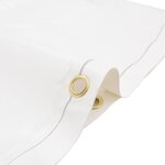 vidaXL Bâche blanc 5x8 m 650 g/m²
