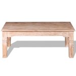 vidaXL Table basse Bois d'acacia 110x60x45 cm