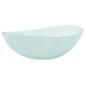 vidaXL Lavabo Verre trempé 54 5x35x15 5 cm Dépoli