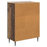 vidaXL Buffet Bois ancien 66 x 34 5 x 92 cm Bois d'ingénierie