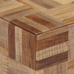 vidaXL Banc 110x35x45 cm teck massif récupéré