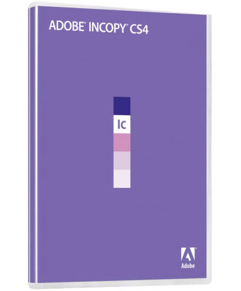 Adobe InCopy CS4 - Clé licence à télécharger