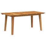 vidaXL Table Basse 90x45x40 cm en Bois Massif d'Acacia