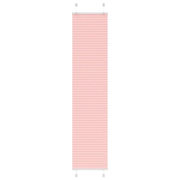 vidaXL Store plissé rose 50x200 cm largeur du tissu 49 4 cm polyester